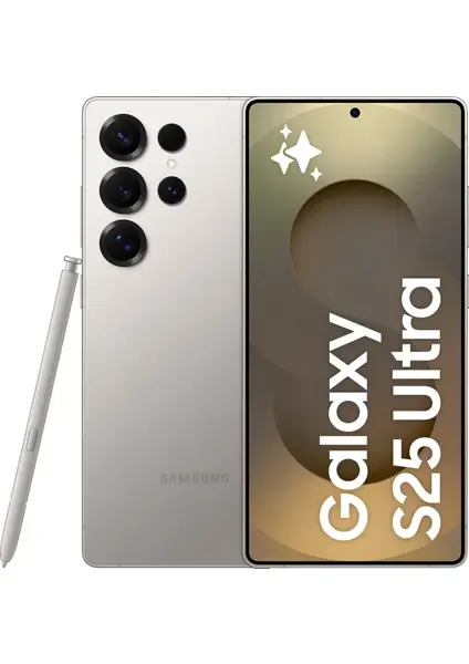 Samsung Galaxy S25 Ultra 512 GB 12 GB Ram (Samsung Türkiye Garantili) Gri Titanyum