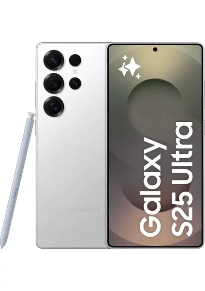 Samsung Galaxy S25 Ultra 512 GB 12 GB Ram (Samsung Türkiye Garantili) Gümüş Titanyum